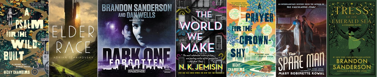 Overzicht van covers van gelezen boeken