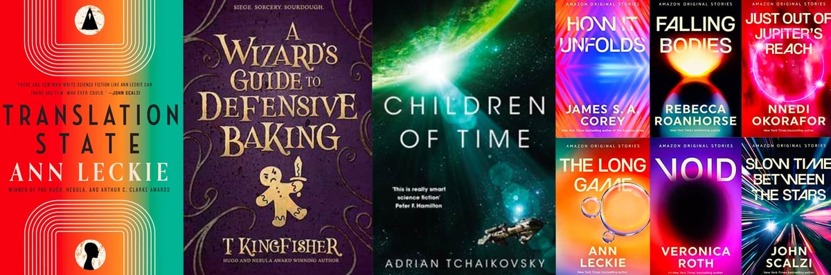 Overzicht van covers van gelezen boeken