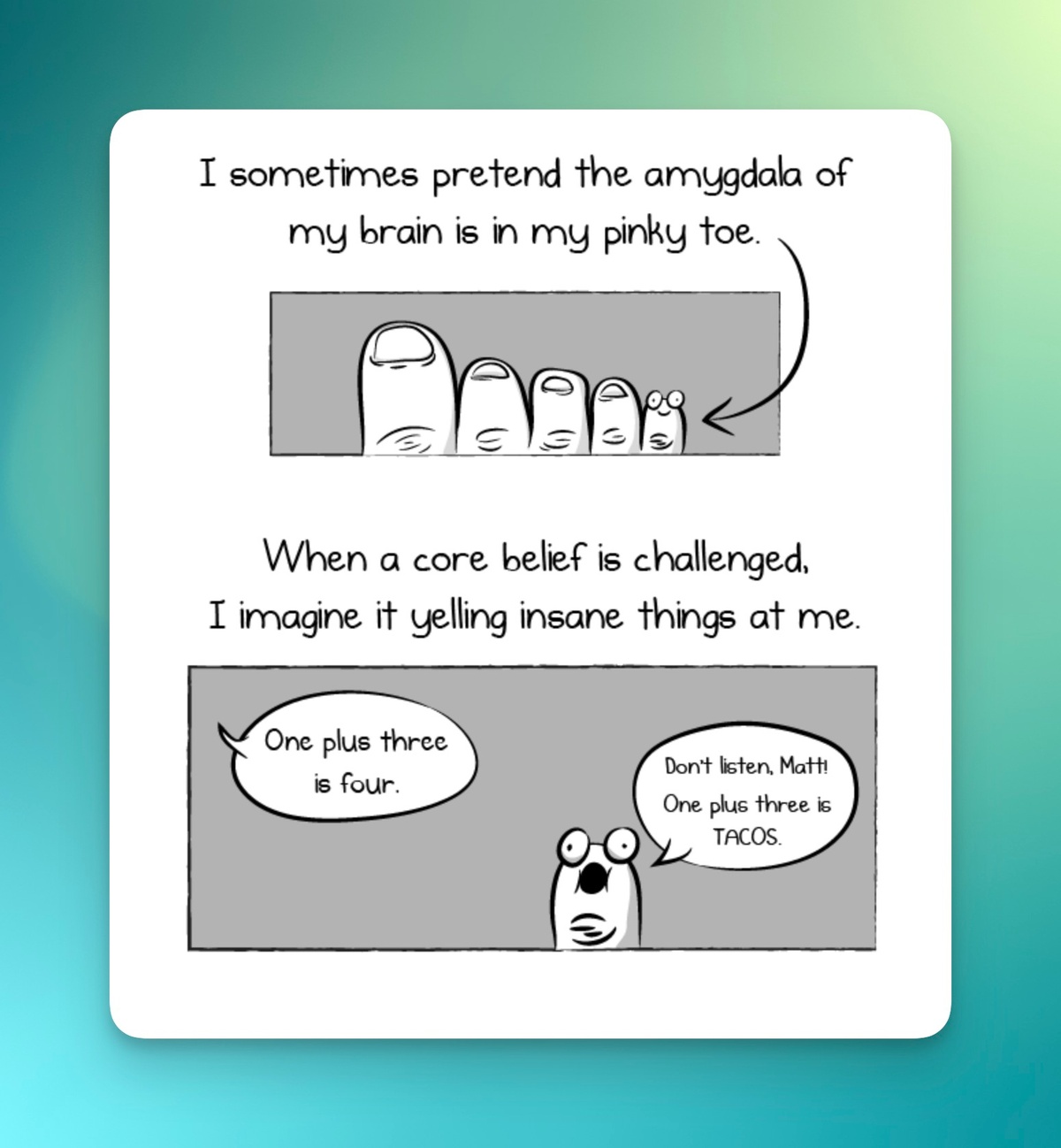 Screenshot van een stuk van het Oatmeal artikel